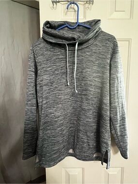 Columbia Women's Gray Marled Turtleneck Pullover